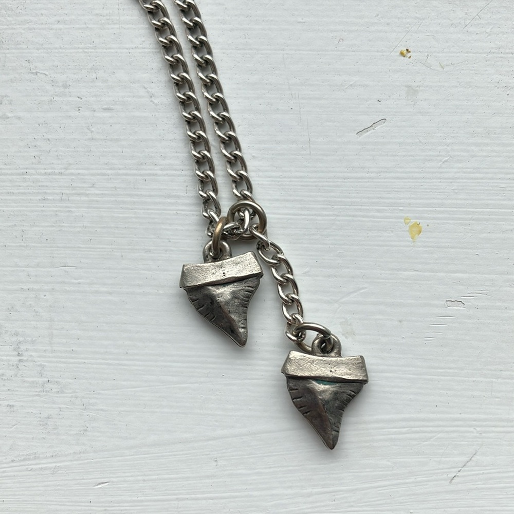 Unique sharks tooth, necklace